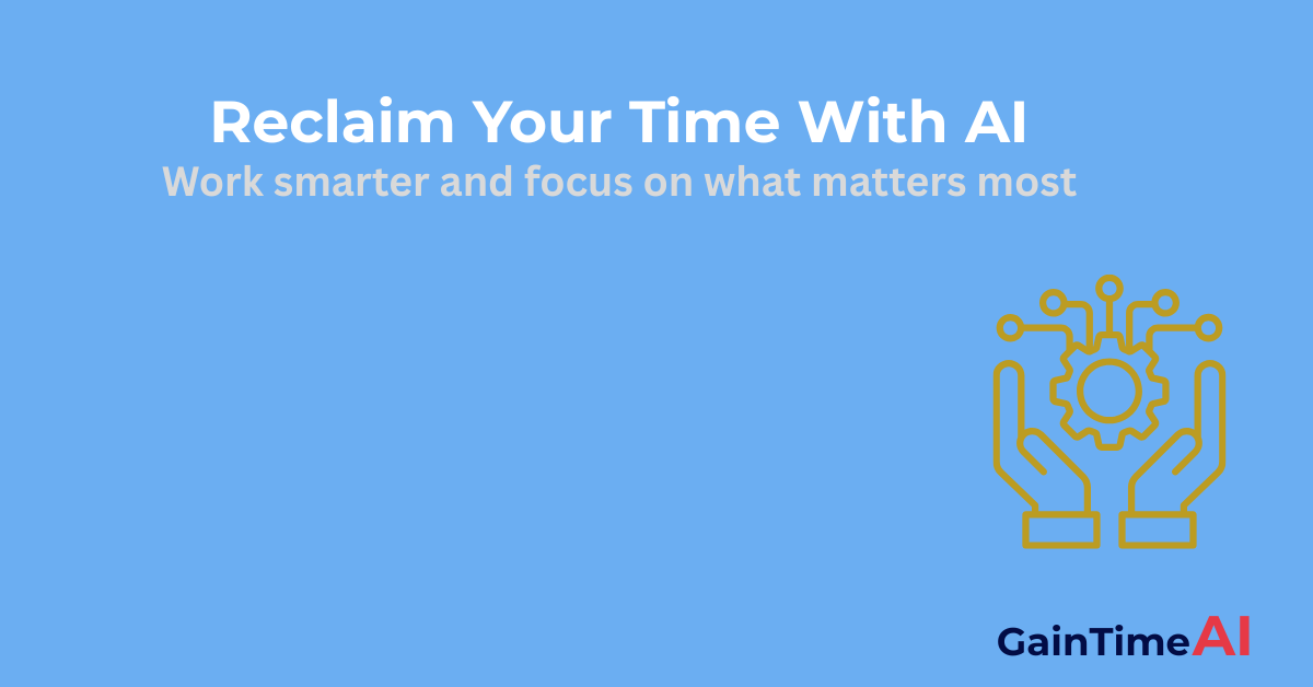 Reclaim Your Time with AI Tools - visual metaphor of pro